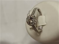 Ringe Polello Dame in Weißgold Diamante G3426B